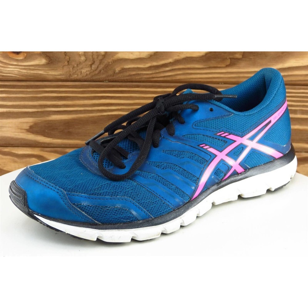 Asics Zaraca 4 Women Size 9 M Blue Running Mesh T5k8n